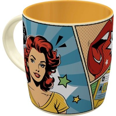 Retro Pin Up Ford Mustang Kubek Ceramiczny